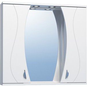 Зеркало-шкаф VIGO Faina №25 800 с подсветкой, белый (2000150388063)