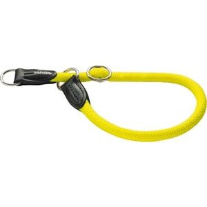 Ошейник-удавка Hunter Collar Training Freestyle Neon 50/10 нейлон желтый неон для собак