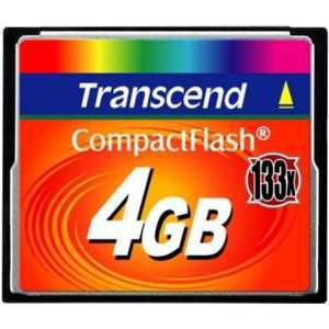 Transcend CF 4GB 133X (TS4GCF133)