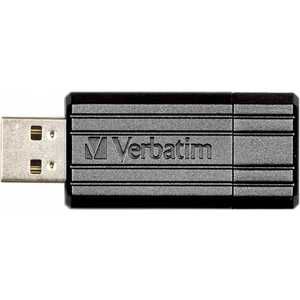 Флеш-диск Verbatim 64GB PinStripe Черный (49065)