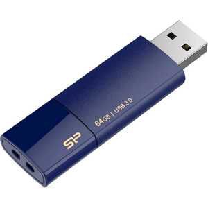 Флеш накопитель Silicon Power 64Gb Blaze B05 USB 3.0 Синий (SP064GBUF3B05V1D)