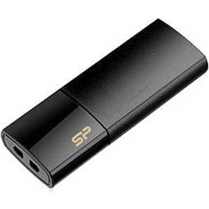 Флеш накопитель Silicon Power 64Gb Blaze B05 USB 3.0 Черный (SP064GBUF3B05V1K)