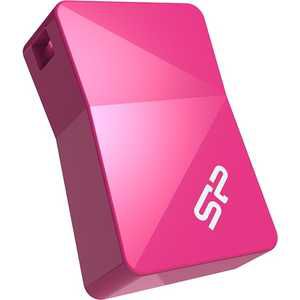 Флеш накопитель Silicon Power 32GB Touch T08 USB 2.0 Розовый (SP032GBUF2T08V1H)