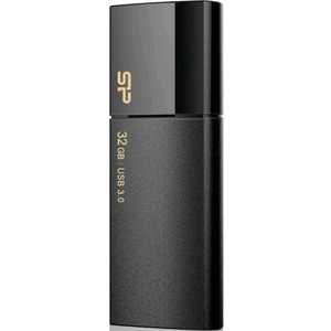 Флеш накопитель Silicon Power 32Gb Blaze B05 USB 3.0 Черный (SP032GBUF3B05V1K)