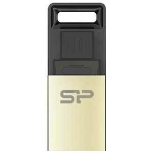 Флеш накопитель Silicon Power 16Gb Mobile X10 OTG USB 2.0/MicroUSB Золотистый (SP016GBUF2X10V1C)