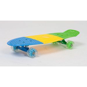 Скейт Moove&Fun пластиковый (27X8") трехцветный PP2708-2
