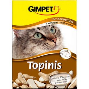 Витамины Gimborn Gimpet Topinis with Rabbit с кроликом для кошек 190таб (406954)