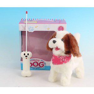 Радиоуправляемая плюшевая собака Create Toys Болонка - 9698B4