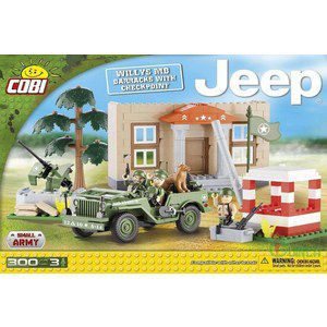Конструктор COBI Jeep Willys MB Barracks