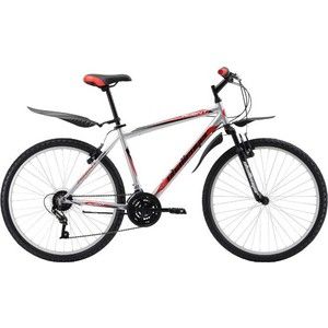 Велосипед Challenger Agent Lux 26 серебристо-красный 18