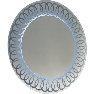 Зеркало 1Marka Marka One Belle 75 Spirale Light, с подсветкой (2200000018960)