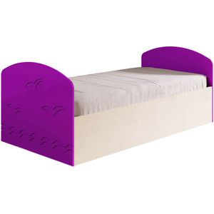 Кровать Миф Юниор-2 фиолетовый глянец.