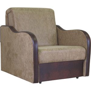 Кресло кровать Шарм-Дизайн Коломбо замша коричневый