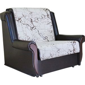 Кресло кровать Шарм-Дизайн Аккорд М замша белый