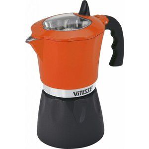 Кофеварка гейзерная Vitesse (VS-2643 Оранжевый)