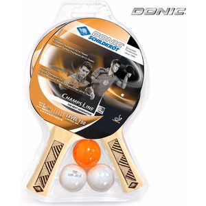 Набор для настольного тенниса Donic CHAMPS 150 (2 ракетки, 3 мячика)