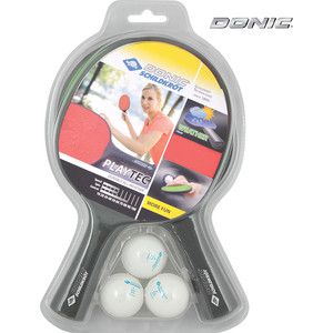 Набор для настольного тенниса Donic PLAYTEC OUTDOOR (2 ракетки, 3 мячика)