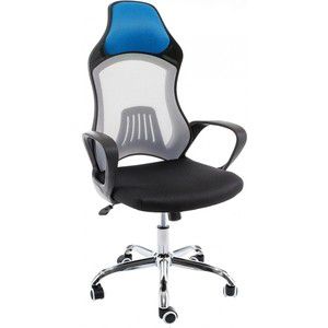 Компьютерное кресло Woodville Atlant белое/черное/голубое