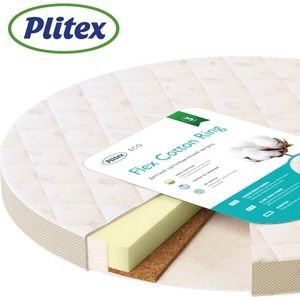Матрас детский Plitex Flex Cotton Ring 740х740х90 мм