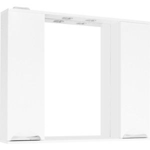 Зеркало-шкаф Style line Жасмин 100 с подсветкой, белый (2000948994544)