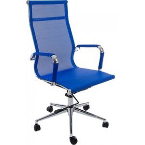 Компьютерное кресло Woodville Reus темно-синее