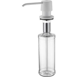 Дозатор для жидкого мыла Paulmark Sauber белый матовый (D001-431)