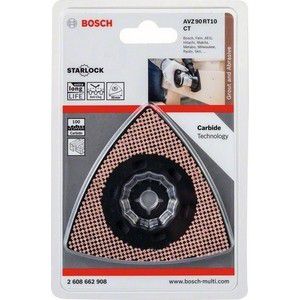 Шлифпластина Bosch Starlock твердосплавная 90 мм AVZ 90 RT10 (2.608.662.908)