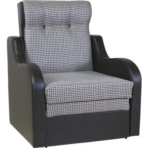 Кресло кровать Шарм-Дизайн Классика В рогожка коричневый.