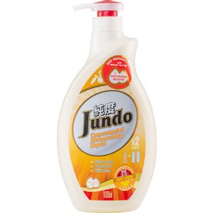 Гель для мытья посуды и детских принадлежностей Jundo Juicy Lemon, с гиалуроновой кислотой, концентрат , 1 л