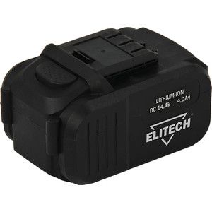 Аккумулятор Elitech 14. 4В, 4. 0 Ач Li-ion, для ДА 14СЛК (1820. 067500)