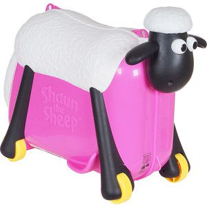 Каталка чемодан SAIPO овечка, розовый (фуксия) sc0019