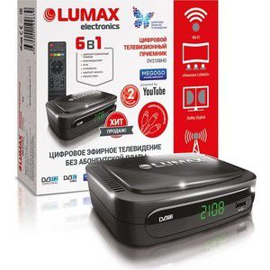 Тюнер DVB-T2 Lumax DV-2108HD