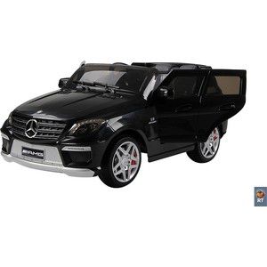 Электромобиль RT ML63 Mercedes-Bens AMG 12V R/C black с резиновыми колесами