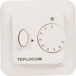 Встраиваемый термостат для электрического теплого пола Teplocom TSF-220/16A (919)