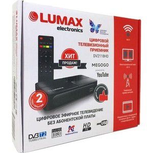 Тюнер DVB-T2 Lumax DV-2118HD