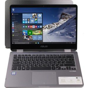 Ноутбук Asus TP401CA-EC083T (90NB0H21-M02860) grey 14" (FHD TS M3 7Y30/4Gb/128Gb eMMC/W10)