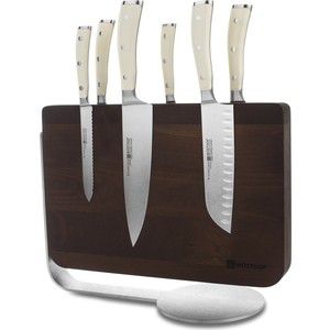 Набор кухонных ножей 7 предметов Wuesthof Ikon Cream White (9884-0)