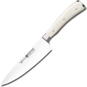 Нож кухонный шеф 16 см Wuesthof Ikon Cream White (4596-0/16 WUS)