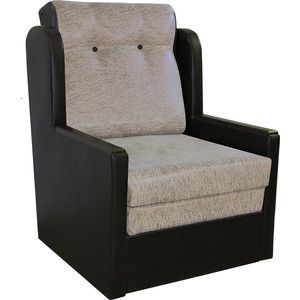 Кресло-кровать Шарм-Дизайн Классика Д замша коричневый