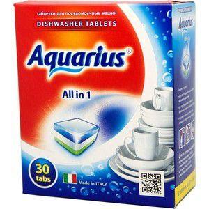 Таблетки для посудомоечной машины (ПММ) Aquarius All in 1, 30 шт