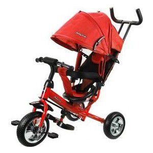 Велосипед трехколесный Moby Kids Start 10x8 EVA, красный (641215)
