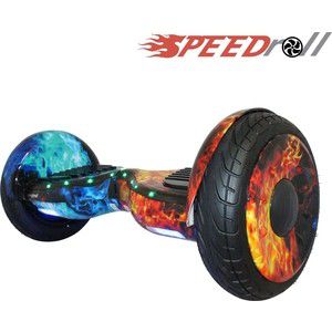 Гироскутер SpeedRoll Premium Roadster Красно-синий огонь