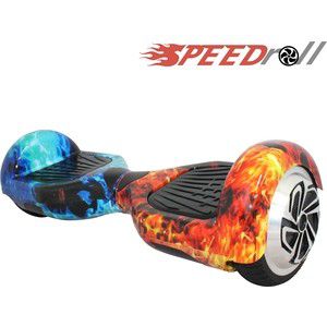 Гироскутер SpeedRoll Premium Smart Красно-синий огонь