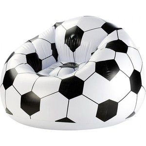 Надувное кресло Bestway 75010 BW Футбольный мяч Beanless Soccer Ball Chair 114х112х71