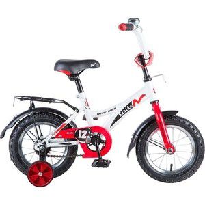 Велосипед 2-х колесный NOVATRACK 12" STRIKE белый-красный 125956 123STRIKE.WTR8