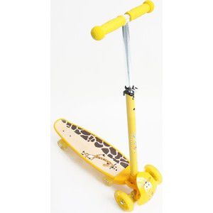 Самокат-скейт Ateox M-3 желтый (во4995-1)