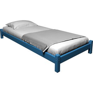 Кровать Anderson Ида голубая - 80x190