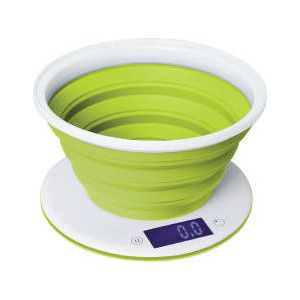 Кухонные весы StarWind SSK5575 белый/зеленый