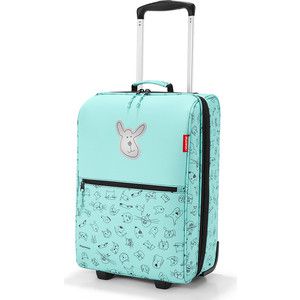 Чемодан детский Reisenthel Trolley XS cats and dogs mint IL4062