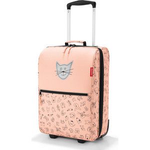 Чемодан детский Reisenthel Trolley XS cats and dogs rose IL3064